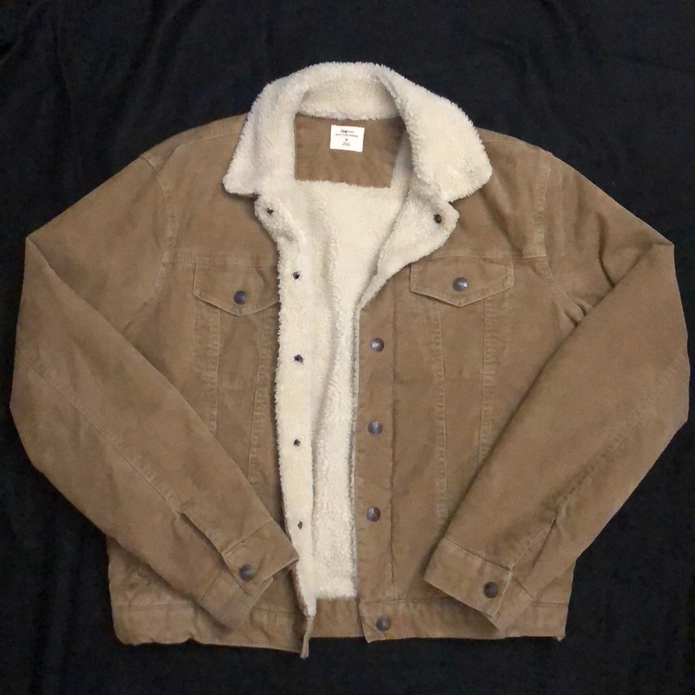 Men’s Sherpa lined Corduroy jacket
